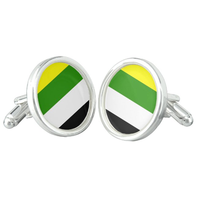Skoliosexual Cufflinks (Angled)