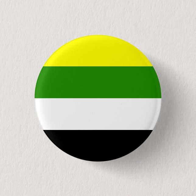 Skoliosexual Flag Badge Button (Front)