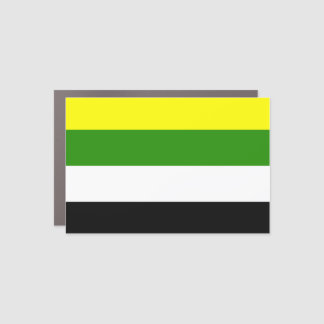 Skoliosexual Pride Car Magnet