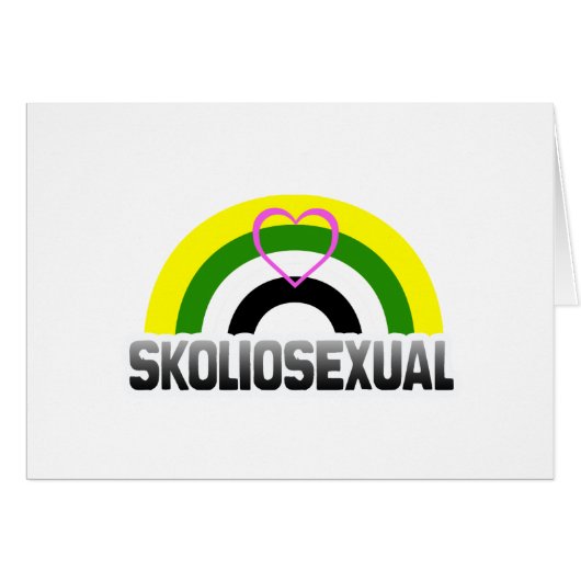 Skoliosexual Pride Cards (Front Horizontal)