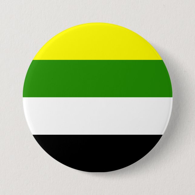 Skoliosexual Pride Flag Button (Front)