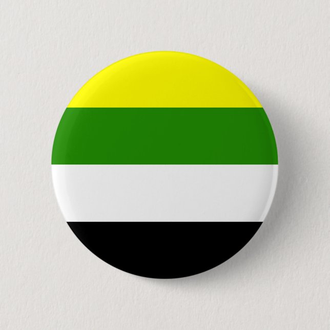 Skoliosexual Pride Flag Button (Front)