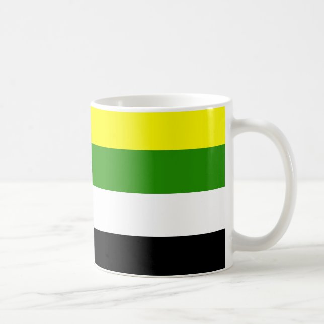 Skoliosexual Pride Flag Coffee Mug (Right)