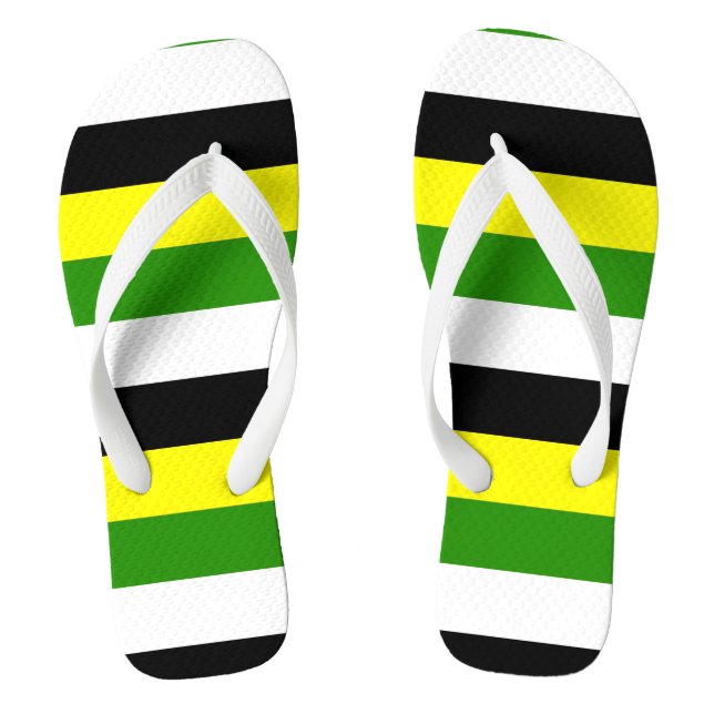 Skoliosexual Pride Flip Flops (Footbed)