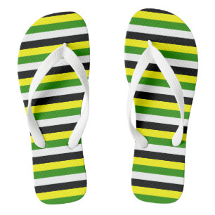 Skoliosexual Pride Flip Flops