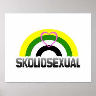 Skoliosexual Pride Poster