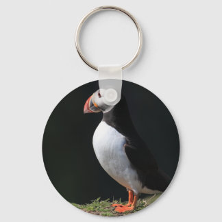 Skomer Island Puffins Keychain