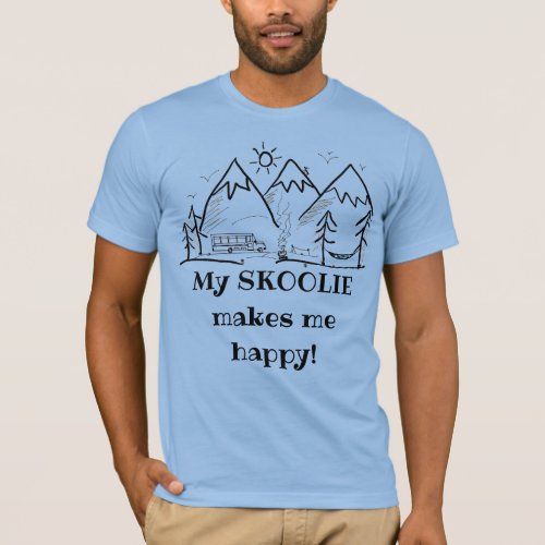 Skoolie Happy 1 T_Shirt