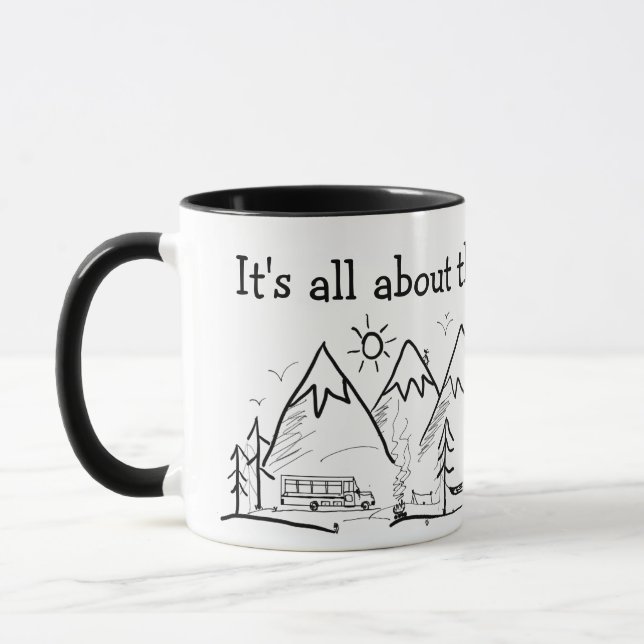 Skoolie Life 2 Mug (Left)