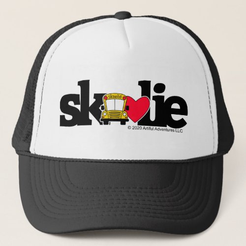 Skoolie Text Trucker Hat