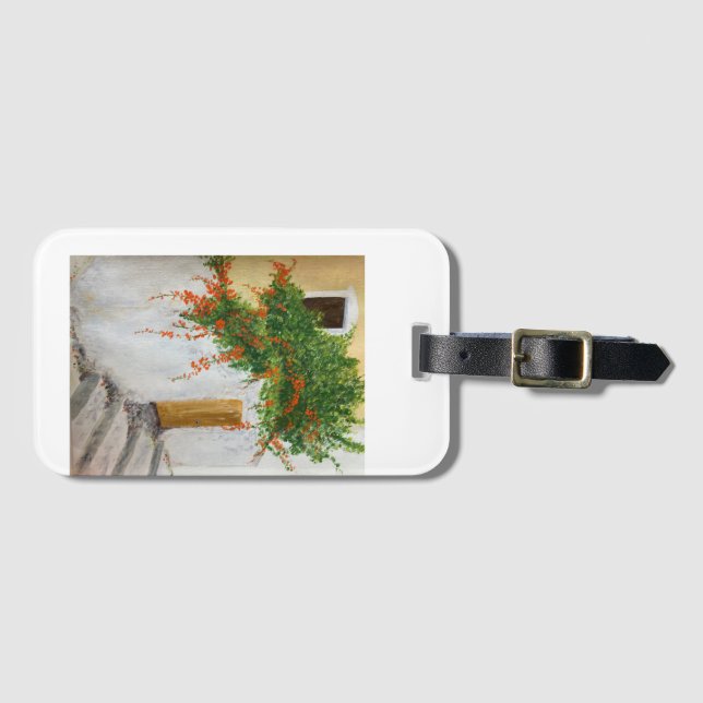 Skopelos in June   Luggage Tag (Front Horizontal)