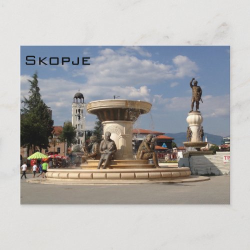 Skopje Postcard