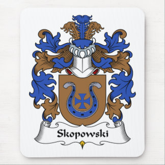 Skopowski Family Crest Mouse Pad