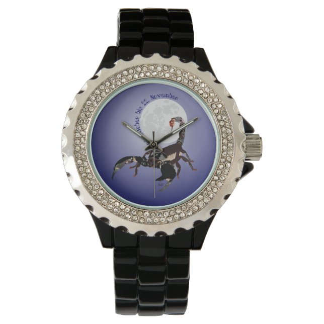 Skorpion 24. Oktober bis 22. November Uhr Watch (Front)