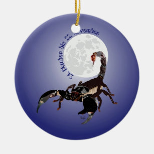 Skorpion - Sternzeichen Ornament