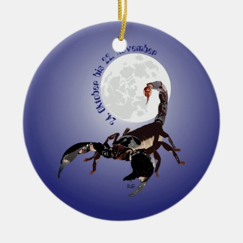 Skorpion _ Sternzeichen Ornament