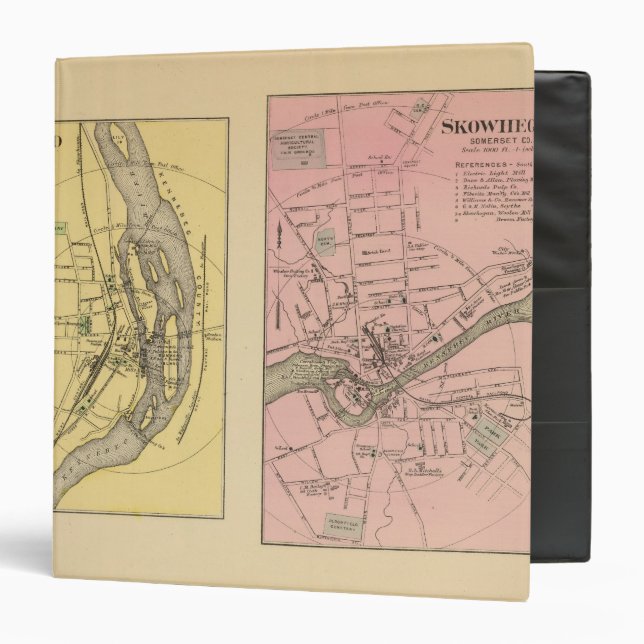 Skowhegan, Fairfield 2 Binder (Front/Inside)