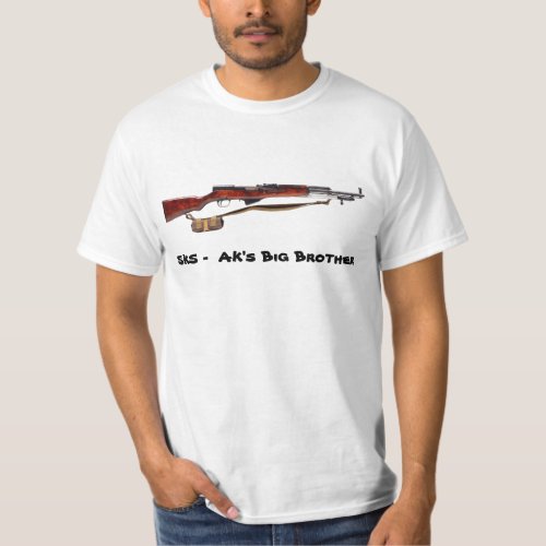 SKS Rifle _ AKs Big Brother T_Shirt
