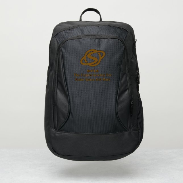 SKTLS The Cryptocurrency For Outer Space And Mars Port Authority® Backpack (Front)
