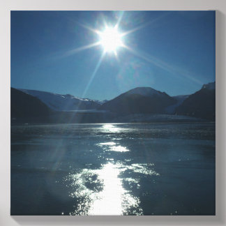 Skua Glacier Chile Canvas Photo Tile