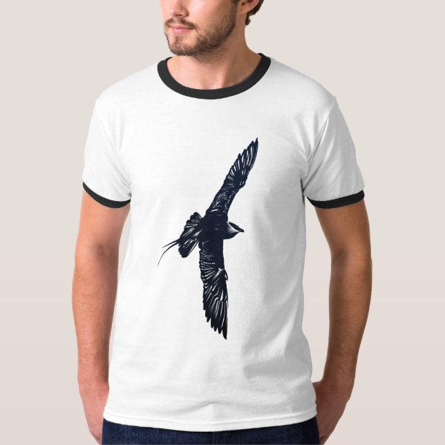 Skua In Flight dark Shirt (Front)
