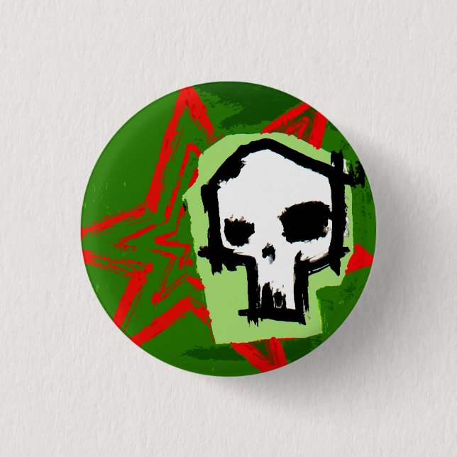 Skull 11 button (Front)