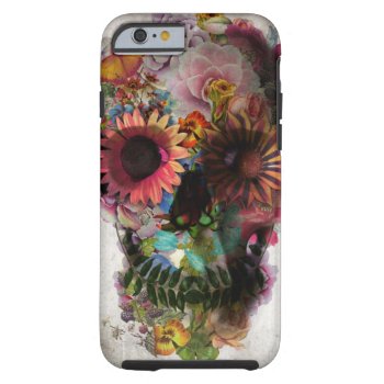 Skull 1 Tough Iphone 6 Case by ikiiki at Zazzle