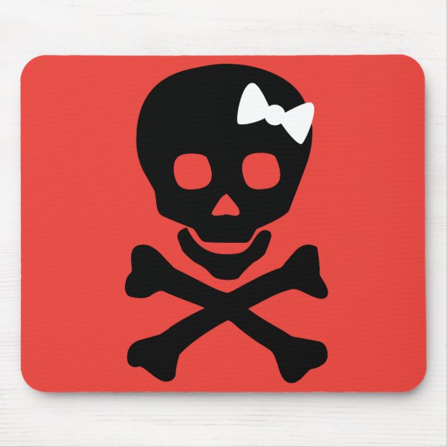 skull 2 mouse pad (Front)