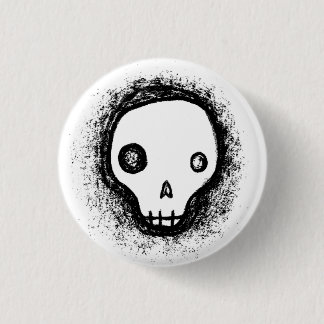 Skull 2 pinback button