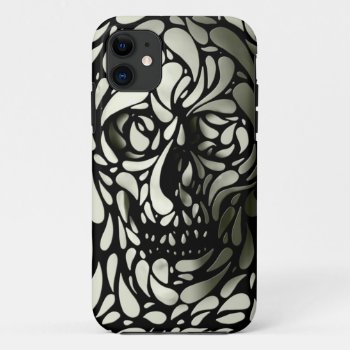 Skull 5 Iphone 11 Case by ikiiki at Zazzle