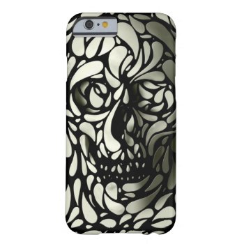 Skull 5 Barely There Iphone 6 Case by ikiiki at Zazzle