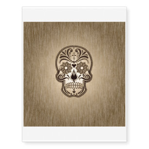 skull 5 temporary tattoos