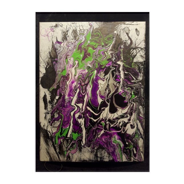 skull acrylic print (Front)