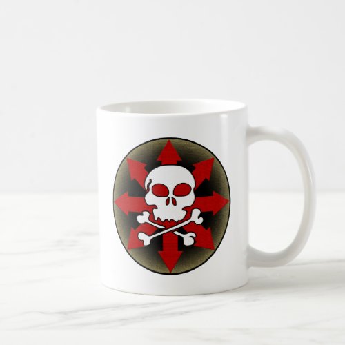 Skull and Arrows Coffee Mug