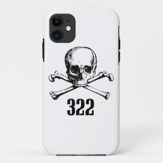 Skull and Bones 322 iPhone 11 Case