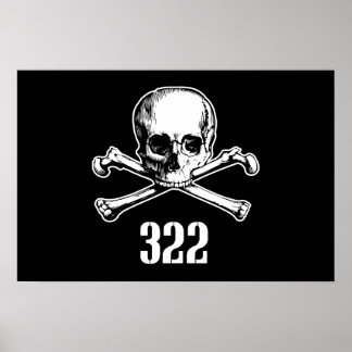 Skull and Bones 322 Poster