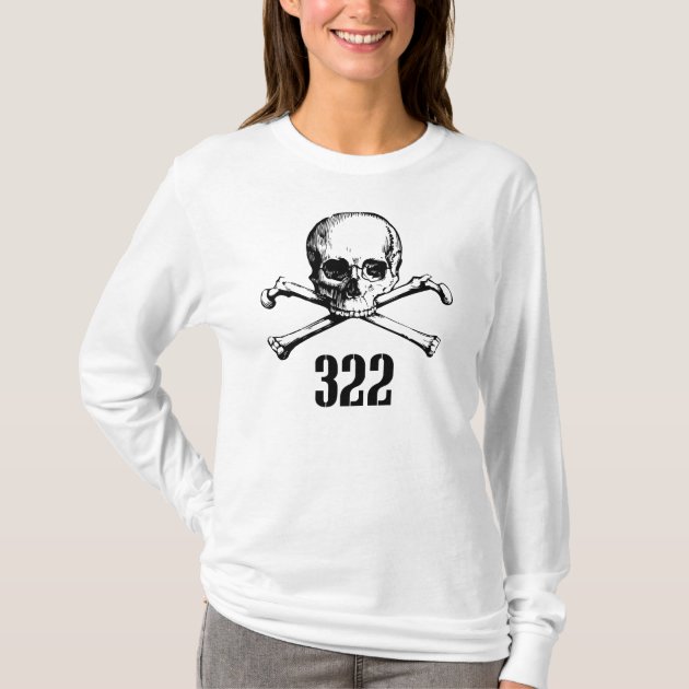 skull and bones t shirt