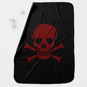 Skull and Bones Baby Blanket