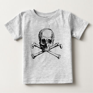 Skull and Bones Baby T-Shirt