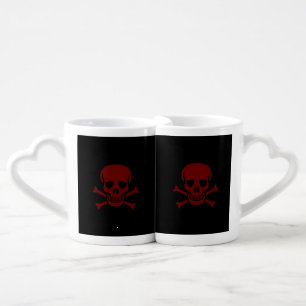 Skull and Bones Coffee Mug Set