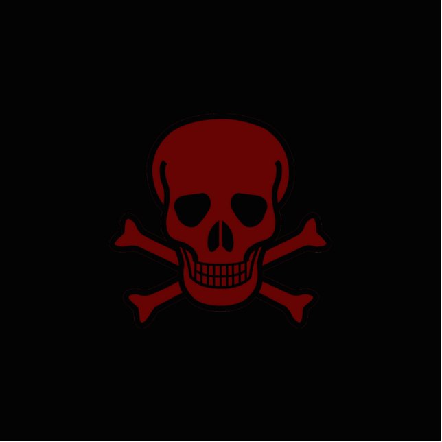 Skull and Bones Cutout (Front)