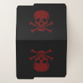 Skull and Bones File Folder | Zazzle