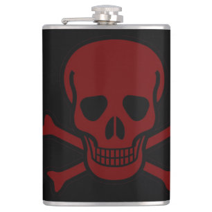 Skull and Bones Flask