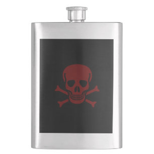 Skull and Bones Flask