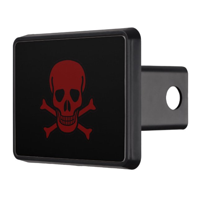 Skull and Bones Hitch Cover (Left)