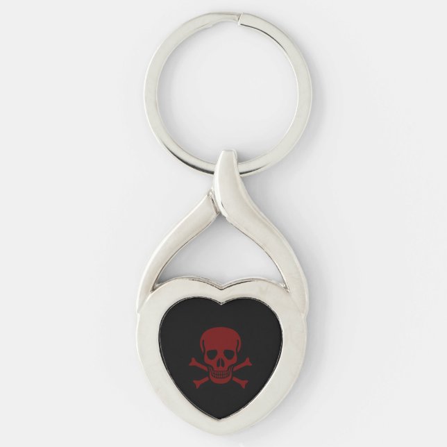 Skull and Bones Keychain (Front)