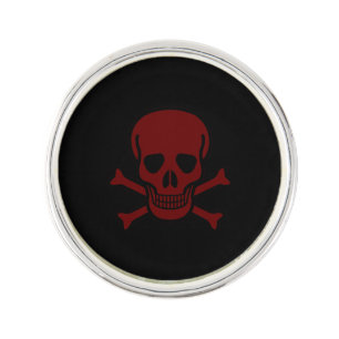 Skull and Bones Lapel Pin