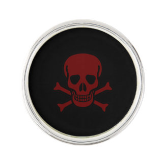 Skull and Bones Lapel Pin