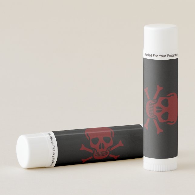 Skull and Bones Lip Balm (Front)