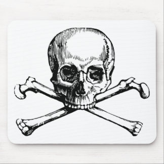 Skull and Bones Mouse Pad